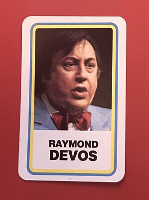 RAYMOND DEVOS RARE VINTAGE 70s TRADING ROOKIE CARD GOLD DISC HIT PARADE