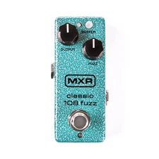 Used Dunlop MXR Mini M296 Classic 108 Fuzz Guitar Effects Pedal