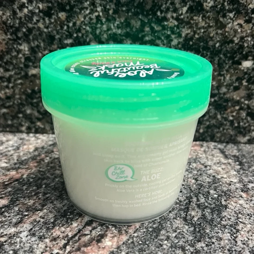 Hermosa máscara facial mega calmante para dormir Victorias Secret ROSA aloe 6,7 oz Foto 3 de 4