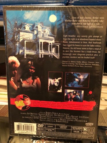 Blood Sisters (DVD) Roberta Findlay, Amy Brentano, Shannon McMshon, BRAND NEW! - Picture 2 of 5