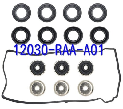HONDA Genuine 12030-RAA-A01 CIVIC CR-V K24 K20 Valve Cover Gasket Set ...
