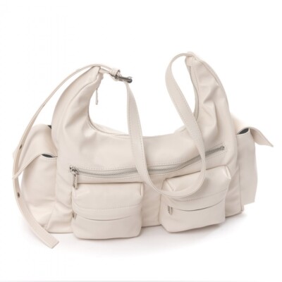 SAMO ONDHO Pocket Mug Bag Large - Nappa Ivory | Stylish