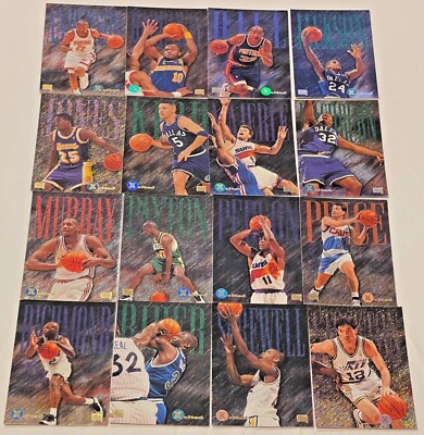 1995 Skybox Emotion X-cited Basketball Insert Cards, Complete Ur Set, U Pick One