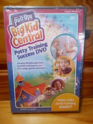 Huggies Pull-Ups Big Kid Central (DVD) - Potty Training Success! Sealed! 