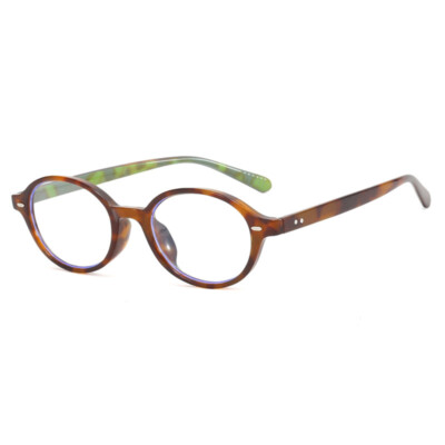 Men Women Oval Photochromic Myopia Nearsighted Glasses Retro Fashion Sunglasses 