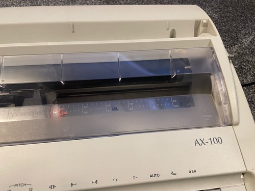 Retro Brother AX-100 Electric Typewriter Good Condition Pat Tested and Print - Picture 9 of 20
