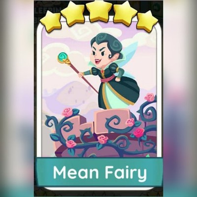 1 x Mean fairy 5  sticker Monopoli_Go! - Top seller  ( FAST SENDING) 