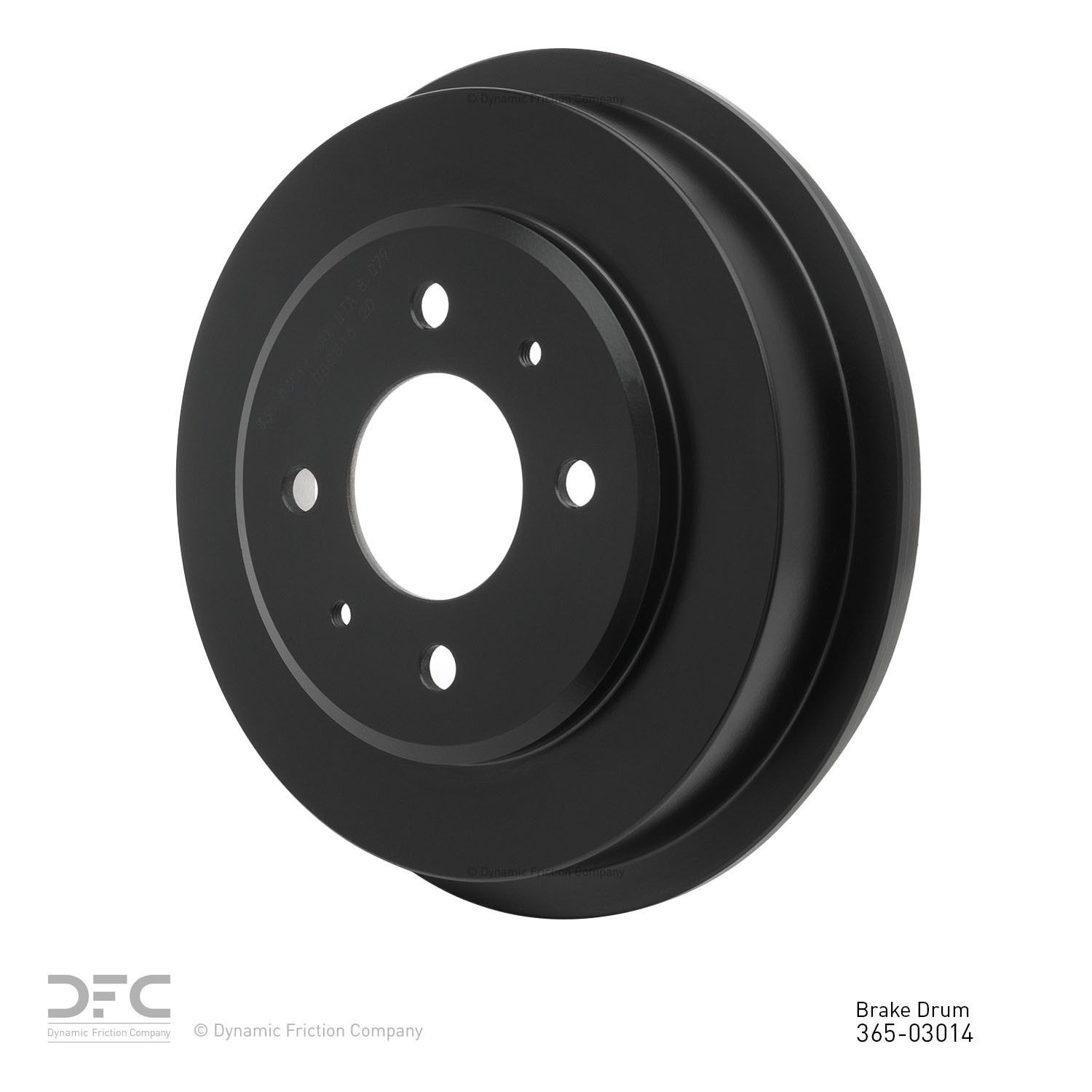 Dynamic Friction 365-03014 True Balanced Brake Drum For 03-06 Accent Verna