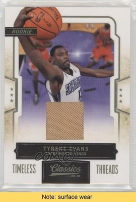 2009 Panini Classics Rookie Timeless Threads 249/265 Tyreke Evans #164 READ 0af