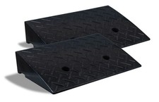 Aidapt 4" 100 High Rubber Kerb Ramp (Set of 2 ) - VA144S