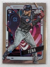 2024 Topps Cosmic Chrome Jose Tena Rookie RC #8  Cleveland Guardians