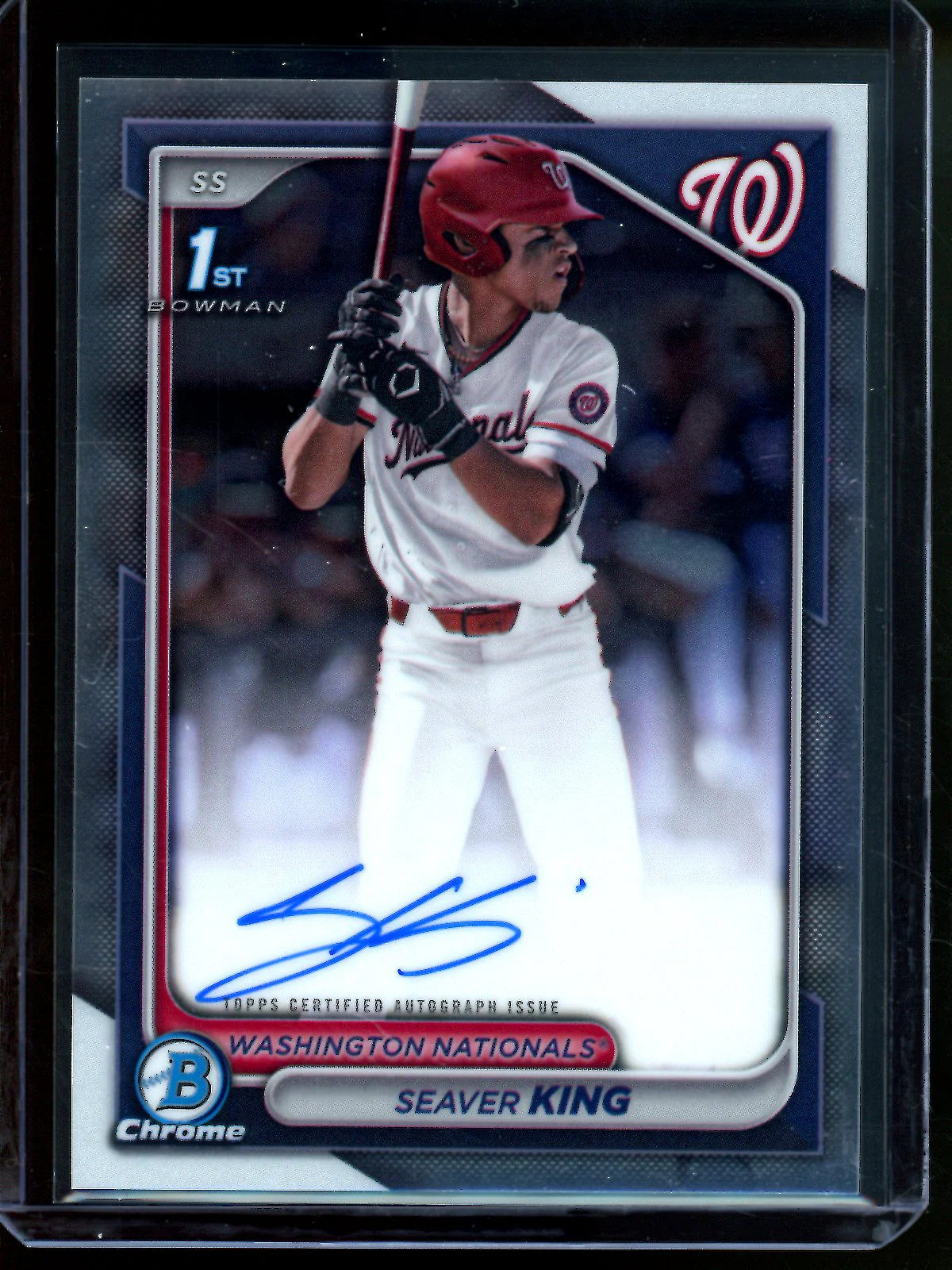 2024 Bowman Chrome Seaver King 1st Autograph Nationals
