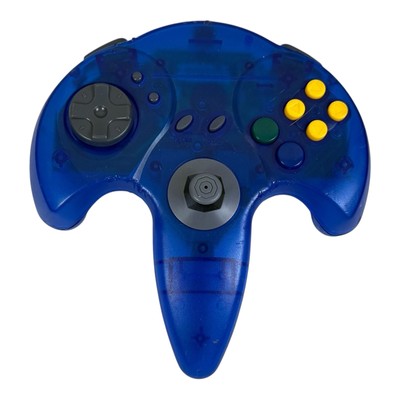 Third party 64 BLUE GAMING CONTROLLER N64 NINTENDO 64