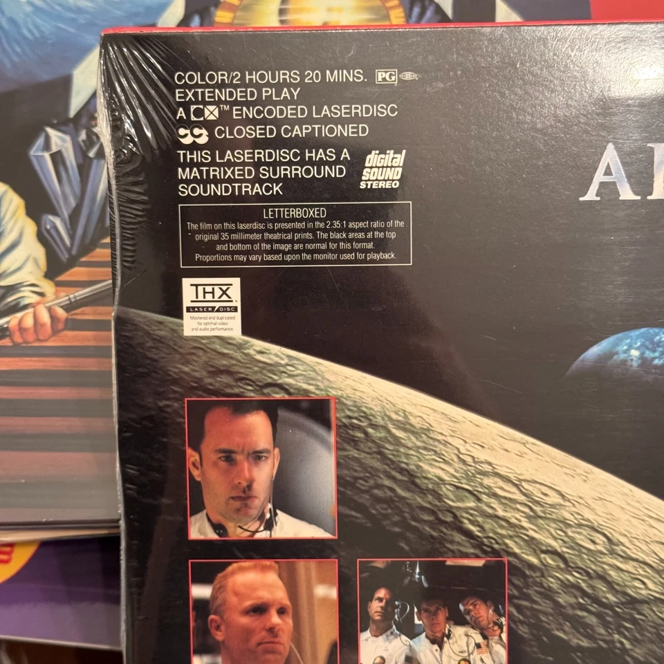 Apollo 13 ft Tom Hanks Letterbox Edition LaserDisc 42580 Factory Sealed - Image 3 of 4