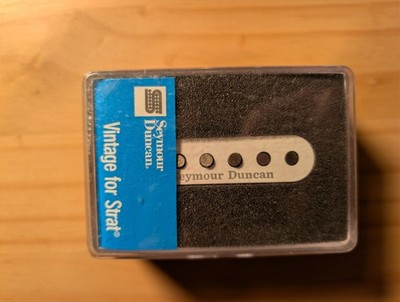 Seymour Duncan SSL-1 Vintage Staggered Strat N/M/B Single Coil Pickup White