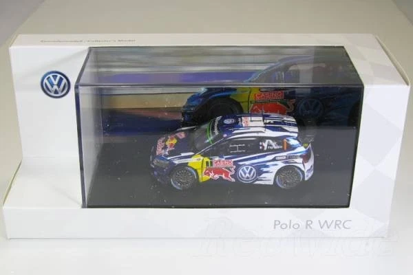 Modellino auto Spark 1/43 VW Polo R WRC #1 2015 Sebastien Ogier Julien... - Immagine 2 di 2