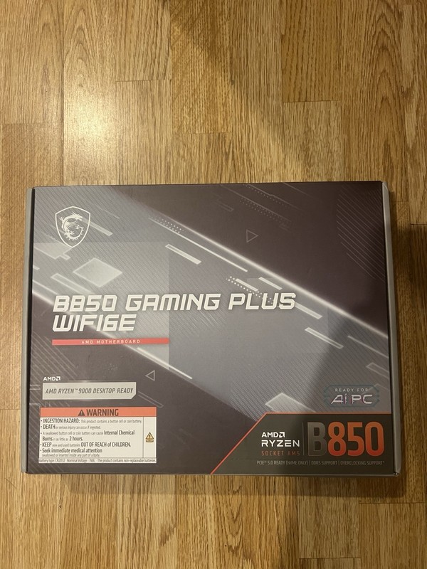 🔥 MSI B850 GAMING PLUS WiFi 6E ATX AM5 Motherboard 🔥