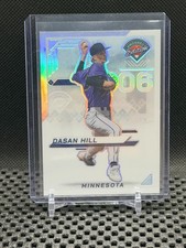 Dasan Hill 2025 Prospect Edition Holo Prospect Ticket - Silver Prizm  #55 Twins
