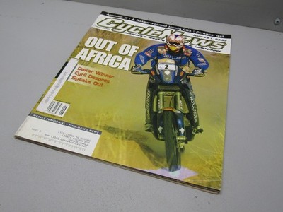 CYCLE NEWS NEWSPAPER FEBUARY 14 2007 NUMBER 6 DAKAR ANAHEIM III