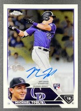 2023 Topps Chrome - Michael Toglia #RA-MT Autograph (RC, AU)