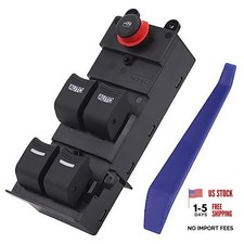 Master Window Switch Power Control Button Front Left Driver Side Compatible