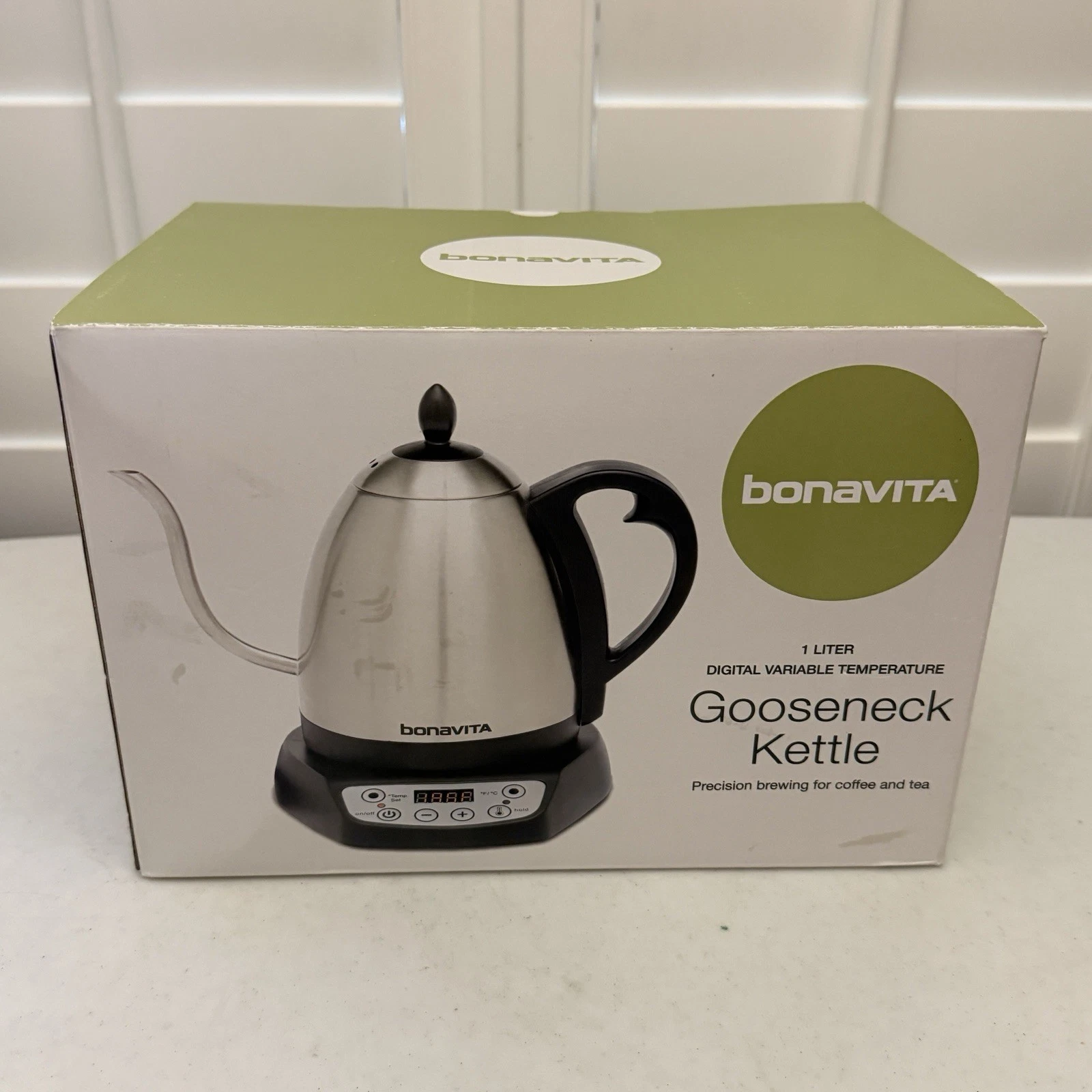 ⭐Bonavita 1L Digital Variable Temperature Gooseneck Electric Kettle
Opens in a new window or tab