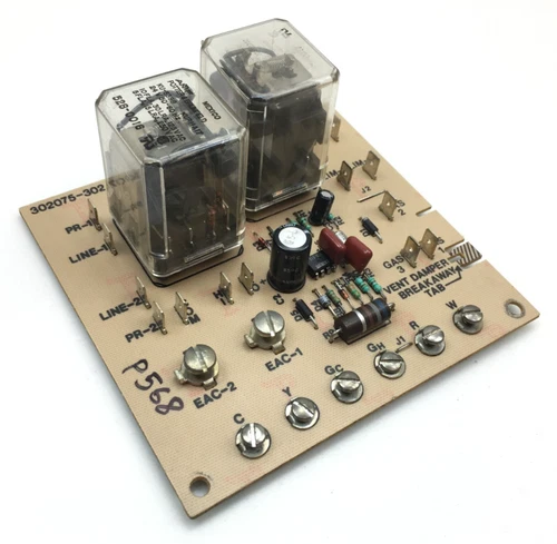 Carrier Bryant Payne 302075-302 Furnace Control Circuit Board used #P568