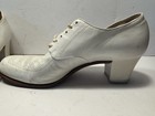 Vintage 1920s 1930s Shoes Oxford Women`s Heels Lace up Antique Flapper — photo 4