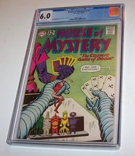 House of Mystery #127 - DC 1962 Silver Age Issue - CGC FN 6.0