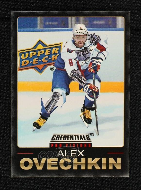 2019 Upper Deck Credentials Fleer Pro Visions Alex Ovechkin Alexander #4OF6 1tk9