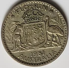 1961 Elizabeth II Florin — photo from another recent sale