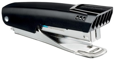 Black Mini Stapler, M352611, Metal Pocket Size, 15 Sheet Capacity, School