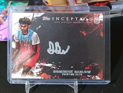 2025 Topps Inception OTE Overtime Elite Dominick Barlow #IA-DB2 /99 Auto