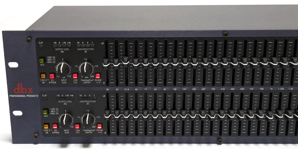 dbx iEQ-31 Dual 31-Band Graphic Equalizer with AFS & Type V NR Tested Japan - Image 2 of 4