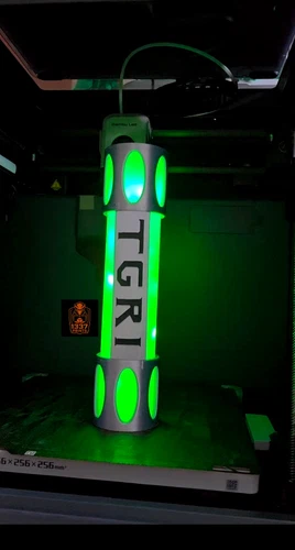 TGRI Ooze Canister LED Light Up Teenage Mutant Ninja Turtles Vintage Retro TMNT