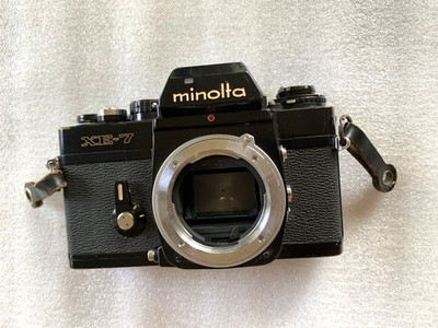 Minolta XE-7 35mm SLR Film Camera Body-Tested