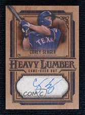 2025 Topps Series 2 Heavy Lumber Auto Relics Corey Seager #HLAR-CS Auto lz7