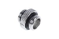Alphacool Eiszapfen Doppelnippel G1/4 Ag Auf G1/4 Ag - Chrome