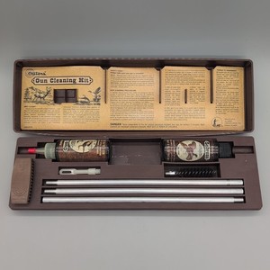 Vintage Outers P-478 Shotgun Cleaning Kit Original Box Plastic Case (incomplete)