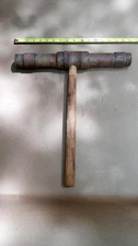 Nautical Shipwrights Chinking Hammer Mallet Ship Builder's Vintage Caulking Tool
