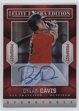 2014 Panini Elite Extra Edition Prospects Auto /799 Dylan Davis #54 Auto 0b0