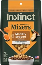 Instinct Raw Boost Mixers Mobility Support Freeze-Dried Dog Food Topper, 5.5 oz.