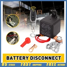 Car Switch Battery Power Disconnect Kill Master Isolator Off Cut Remote Control