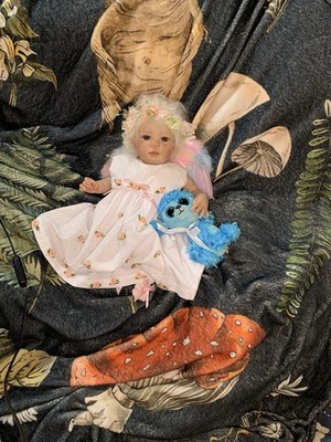 Sweet Reborn Baby GIRL Doll TRIXIBELLE was Elf Fee By Karola Wegerich COMPLETED