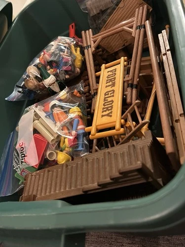 PLAYMOBIL 3806 Fort Glory Vtg Western Poster Retired Set 1994 Army Wild West