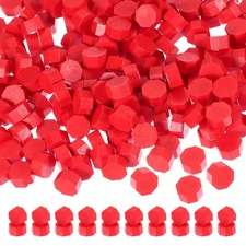 Wax Seal Beads, 360 Pack Sealing Wax Beads Octagon Stamp Beads, Red