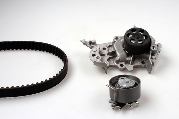 Wasserpumpe + Zahnriemensatz Hepu PK09540S FüR Twingo Sandero Dacia Renault Clio-image