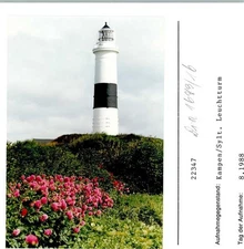 10129063 - 2285 Kampen Lighthouse Photo Mounted on Cardboard Sylt, Lighthouses