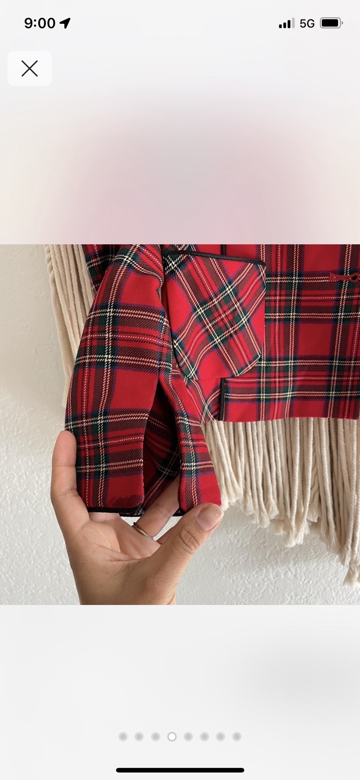 Pendleton Woman’s Plaid Blazer Size Medium Petite… - image 4