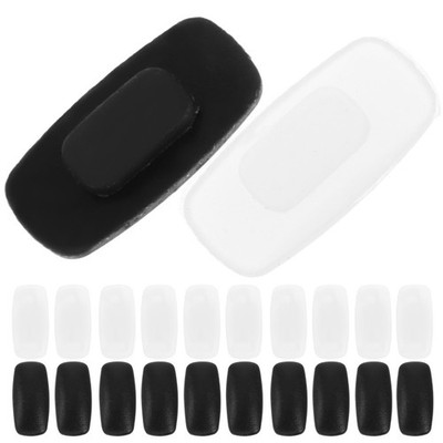 20 Pairs Nasenpads Für Sonnenbrillen Brillen-Nasenpads Aus Silikon